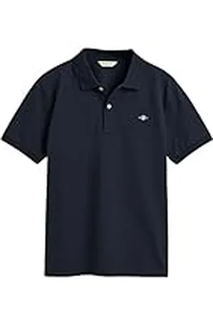 GANT Unisex Shield Ss Pique poloshirt voor kinderen, , 134-140