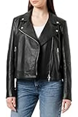 HUGO BOSS Leren jas Vrouwen Leren jas, , 38