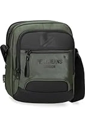 Pepe Jeans Bromley schoudertas groot, , 22 x 27 x 8 cm, polyester, , Eén maat, Grote schoudertas