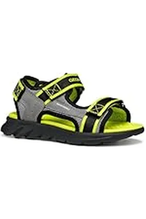 Geox J SANDAL AIRADYUM BO, grijs/limoen, 4.5 UK, , 4.5 UK