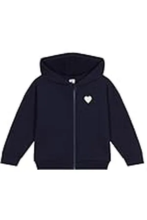 Petit Bateau Sweatshirt met lange mouwen voor meisjes, , 6 jaar