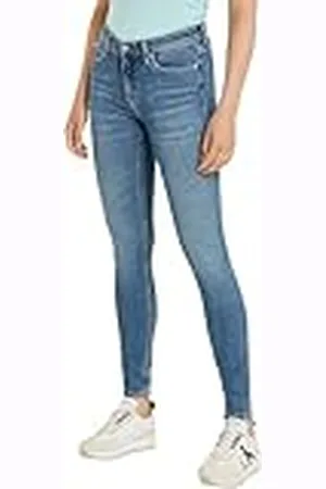 Calvin Klein Jeans Mid Rise Skinny broek voor dames, , 30W / 32L