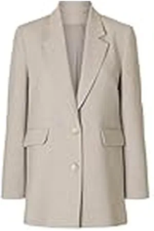 SELECTED Slfrita Ls Relaxed Blazer Mel Noos, , 36