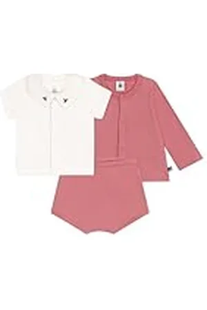 Petit Bateau Babymeisjes 3-delige set, , 12 Maanden