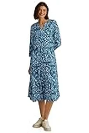 CECIL Volant-jurk met patroon, , M