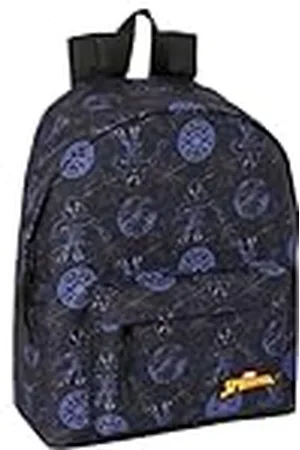 Safta Spiderman Attack Dagrugzak voor kinderen, kwaliteit en maximale sterkte, comfortabel en veelzijdig, 33 x 15 x 42 cm, , M, Casual
