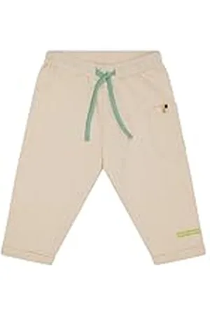 loud + proud Broek Slub Jersey, Uni, van biologisch katoen, GOTS-gecertificeerd, , 122-128