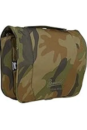 Brandit Toiletry Bag medium en groot, toilettas, toilettas met spiegel voor outdoor, , Large, Klassiek - outdoor