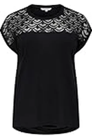 ONLY Carflake Life S/S Mix Top JRS Noos T-shirt voor dames, , 50-52 Grote maten