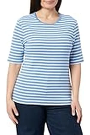 GANT SLIM STRIPED 1X1 RIBBED SS T-SHIRT, , XS