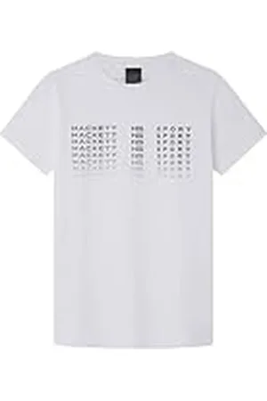 Hackett Hs Logo Fade T-shirt voor jongens, , 2 jaar, , 2 jaar