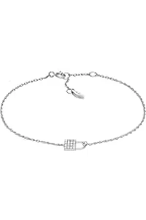 Fossil Sterling Zilveren Slot Schakeloorbellen voor Dames, JFS00626040