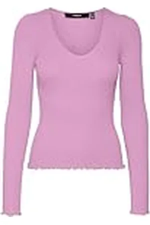 VERO MODA Vmevie Ls V-hals Ga Noos Pullover voor dames, , XS