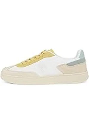 Tommy Hilfiger Dames TH HERITAGE SNEAKER Low Top, BEIGE (mousseline), 6 UK, , 6