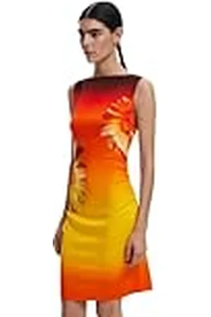 Desigual Vest_Biarritz, 7002 Orange, M, , M