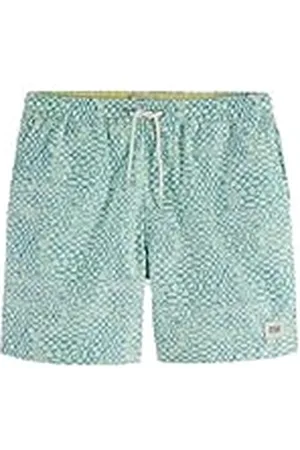 Scotch&Soda Heren mini-bedrukte halflange zwemshort boardshorts, , M