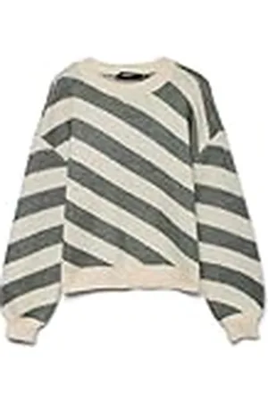 VERO MODA Dames Vmlara Ls O-hals pullover Ga Boo Rep gebreide trui, , M