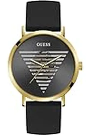 Guess US Heren en Goudkleurig Analoog Horloge, , Analoog horloge, Quartz uurwerk