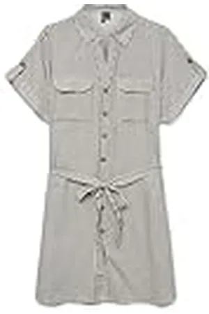VERO MODA Vmbumpy Ss Short Shirt Dress WVN Ga Noos, , S