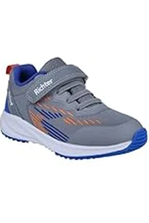 Richter Kinderschoenen Buddy Sneaker, Stone/Lagoon/Orange, 30 EU, , 30 EU
