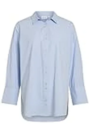 VILA Vimarlene L/S Loose Shirt/Ln, , 38