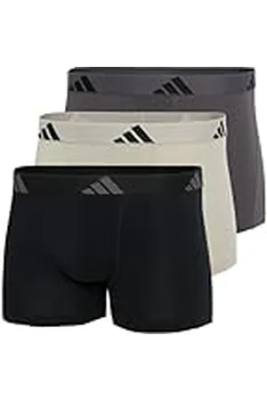 adidas Heren Ondergoed 3-Pack-Trunk (3PK) -Active Flex Cotton Boxershorts, assortiment_4AM002, L, , L
