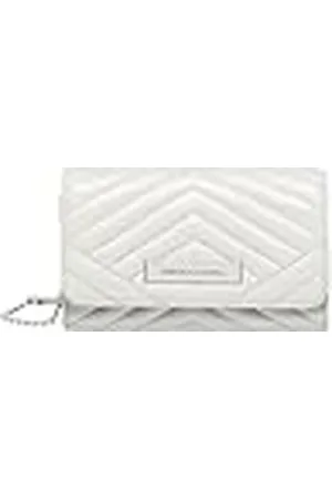 Armani Exchange Dames EmbossedAllOverLogo Wallet on Chain, , , Eén maat