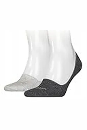 Calvin Klein Mid Cut Footie sokken voor heren (2 stuks), , 39-42 EU
