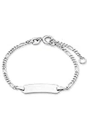 Amor Ident Armband 925 Sterling Unisex Meisjes Jongens Armsieraden, 12+2 cm, , Wordt Geleverd In Sieradendoosje, 9210886