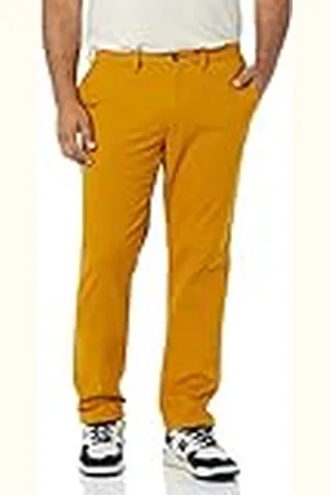 Amazon Skinny-fit casual stretch chinobroek voor heren, , 36W/28L