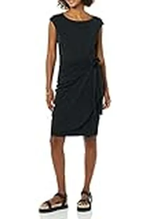 Amazon Damesjurk met cap-mouwen en boothals, , XS