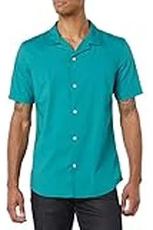 Amazon Heren Slim-fit Vakantie Shirt, , L