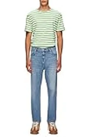 LTB Jeans Heren Mariano 5 - Straight Mid Rise Basic 5-Pocket Medium Wash van katoenmix - Maat W28L34, , 28W / 34L