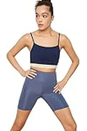 Trendyol Vrouwen Sportkleding Hoge Taille Skinny Fit Biker Jassen Sport Leggings, , M