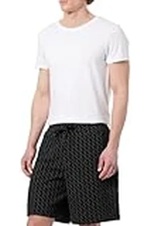 Armani Exchange Heren Essential, All-Over Monogram, Bermuda Shorts, , S, , S