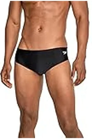 Speedo Eco Prolt Badpak voor volwassenen, effen zwart, maat 38