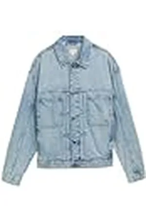 TOM TAILOR Heren 1044984 Jeansjas, 10118-Used Light Stone Blue Denim, M, , M