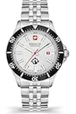 CHRONO Swiss Military Hanowa SMWGH2100601 Analoog kwartshorloge voor heren, met roestvrijstalen armband, , Eén maat, armband