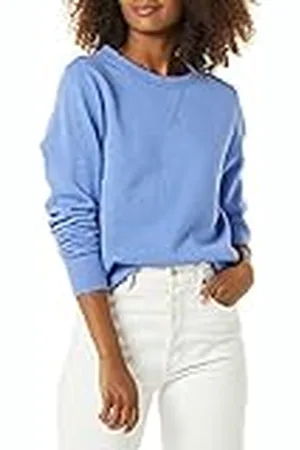 Amazon Dames fleece sweatshirt met ronde hals (verkrijgbaar in grote maten), , L