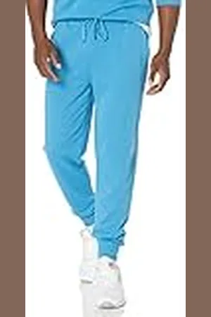 Amazon Lichtgewicht joggingbroek van Franse badstof voor heren (verkrijgbaar in groot en lang), turkooisblauw, XXL