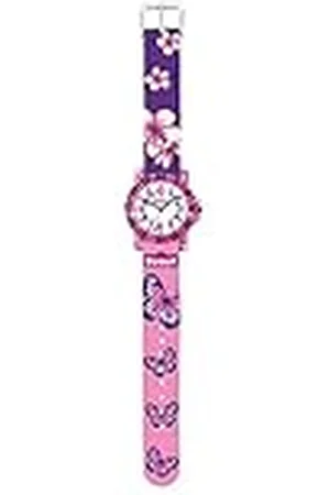 Scout Analoog kwartshorloge voor meisjes, met stoffen armband 280375013, , band