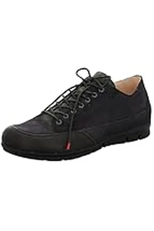 Think! Heren King_3-000515 chroomvrij gelooid duurzaam uitneembaar voetbed veterschoenen, 8000 Oceano/combi, 41 EU
