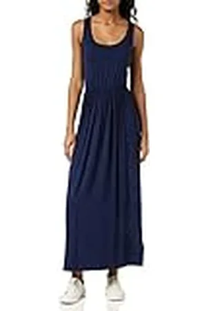 Amazon Maxi-jurk met taille voor dames (verkrijgbaar in grote maten), , XS