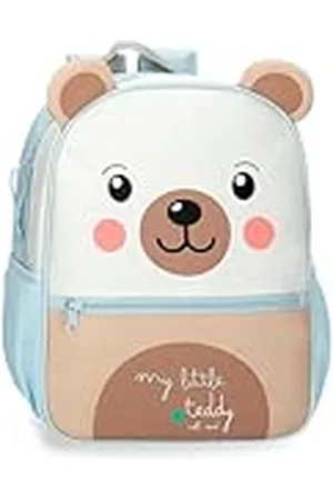 Roll Road Happy Pets schoolrugzak, aanpasbaar aan trolley, meerkleurig, 27 x 33 x 11 cm, polyester, 9,8 l, Meerkleurig, Eén maat, Schoolrugzak, aanpasbaar aan trolley
