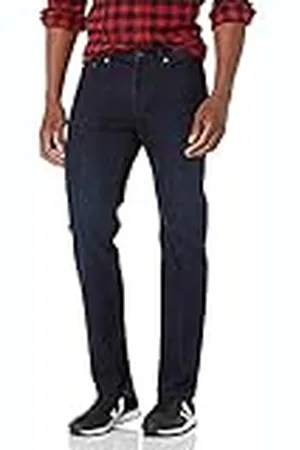 Amazon Straight-Fit Stretch Jeans, ,35W / 34L