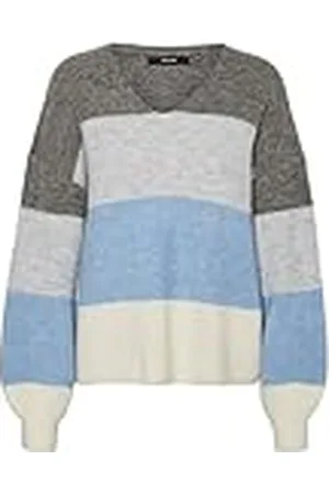 VERO MODA VMDESMA LS V-hals trui GA Boo, , M