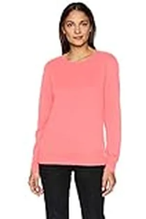 Amazon French Terry Fleece Crewneck Sweatshirt, Bright Coral, XXL