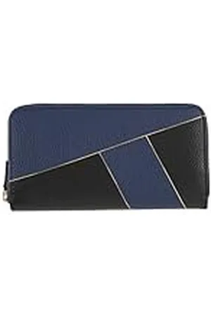 DRAEGER PARIS 1886 Tie Rack damesportemonnee, marineblauw en zwart