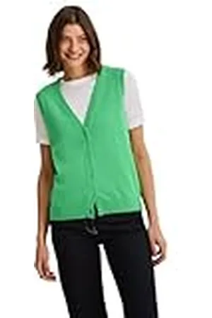 CECIL Fijn gebreid vest, , XL