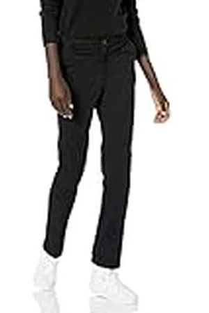 Amazon Klassieke straight-fit stretch twill chino-broek voor dames, , 16